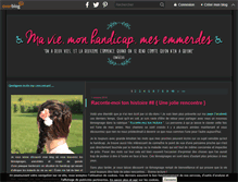 Tablet Screenshot of maviemonhandicapmesemmerdes.com